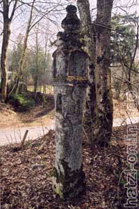 Tuffsteinsule - Marterl bei Mittenkirchen - Aufnahme aus dem Jahr 2002