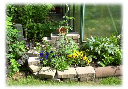 Gartentag - Tag der offenen Gartentür - Blumen und Steine