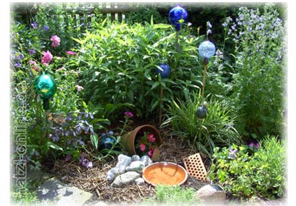 Gartentag - Tag der offenen Gartentür - Gartenkugeln