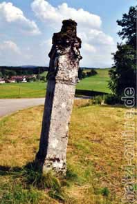 Tuffsteinsule - Marterl bei Fentbach - Aufnahme aus dem Jahr 2001